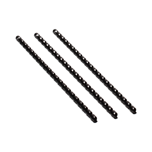 Grzbiet plastikowy 8mm czarny 45k Argo