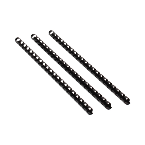 Grzbiet plastikowy 10mm czarny 65k Argo