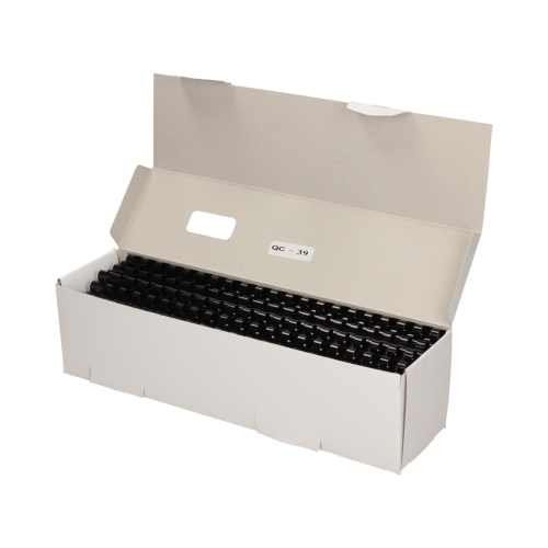 Grzbiet plastikowy 10mm czarny 65k Argo