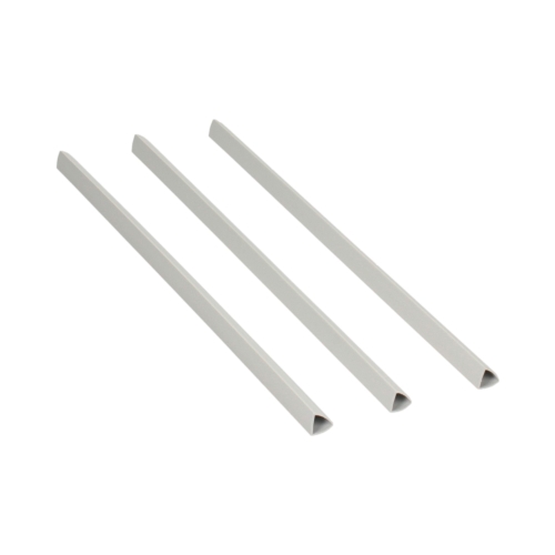 Grzbiet wsuwany 10mm biały 40k Standard