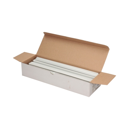 Grzbiet wsuwany 10mm biały 40k Standard