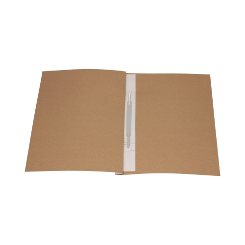 Skoroszyt oczko A4 1/1 biały 300g KIel-Tech