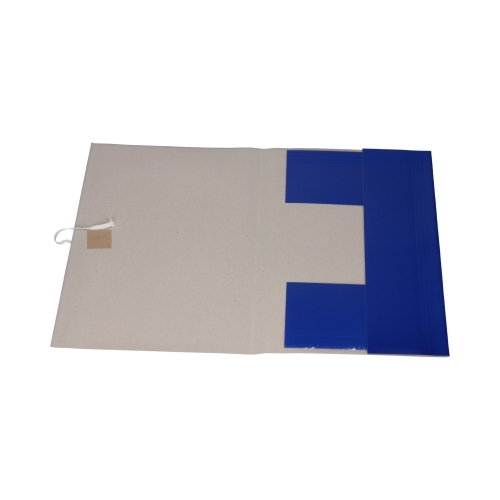 Teczka wiązana granatowa 350g Kiel-Tech bezkwasowa