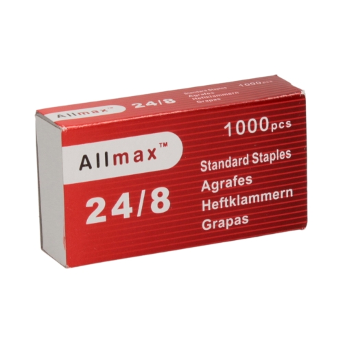 Zszywki 24/8 cynkowe (1000) Taurus