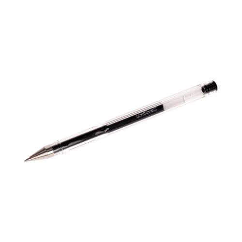 Długopis żelowy 0.30mm czarny Uni UM100
