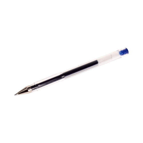 Długopis żelowy 0.30mm niebieski Uni UM100