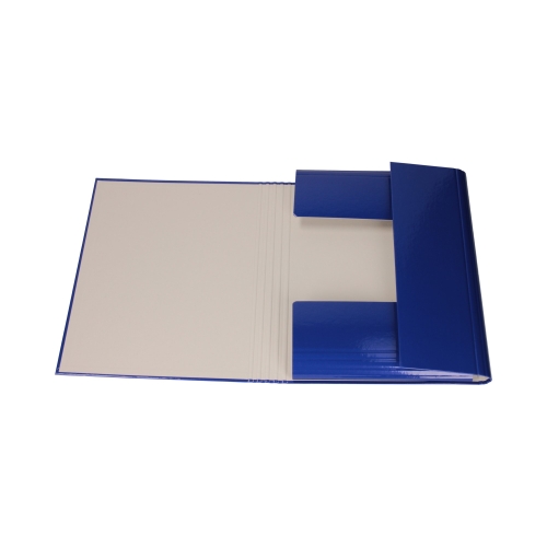 Teczka skrzydłowa gumka niebieska 40mm VauPe 310/03