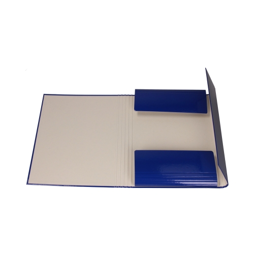 Teczka skrzydłowa gumka niebieska 40mm VauPe 310/03