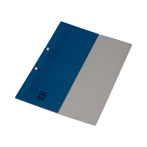 Skoroszyt oczko A4 1/2 niebieski Bigo