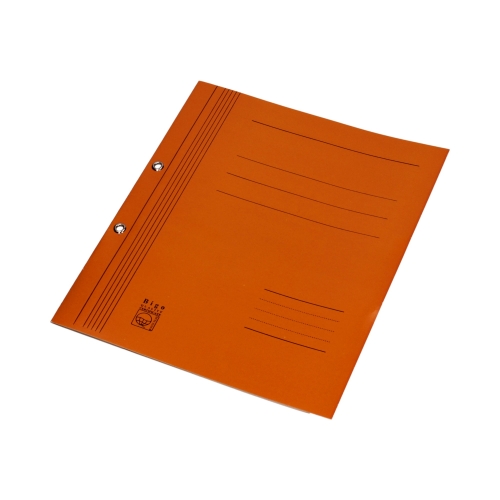 Skoroszyt oczko A4 1/1 pomarańczowy Bigo