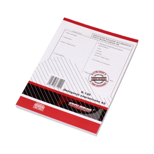 Delegacja A5 zagraniczna Stolgraf K120