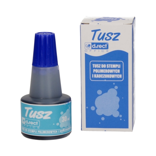 Tusz stemple 30ml niebieski