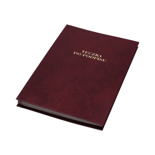 Książka podpis 20k bordo harmonijkowa Barbara