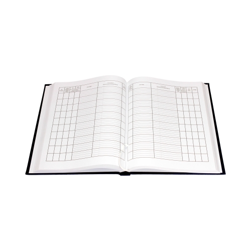 Książka korespondencyjna A4/192 granatowa Warta