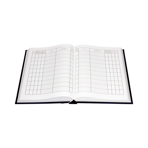 Książka korespondencyjna A4/300 granatowa Warta