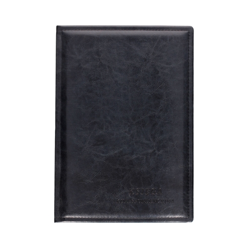 Książka korespondencyjna A4/192 granatowa skóropodobna Warta