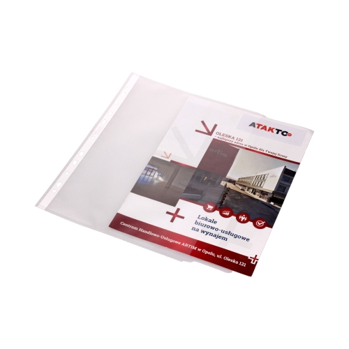 Koszulki klapka A4 120mic