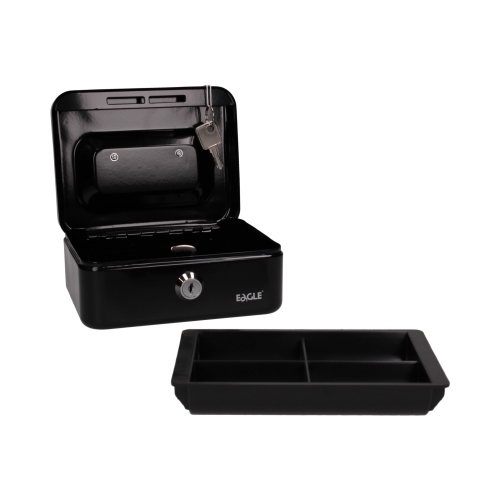 Kasetka metalowa czarna XS 70x153x120 Eagle