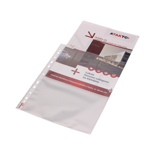Koszulki krystaliczne A4 100szt. 75mic op. kartonowe 56113