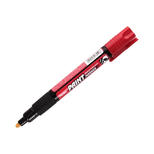 Marker olejowy 2.5mm czerwony okrągły Pentel MMP20