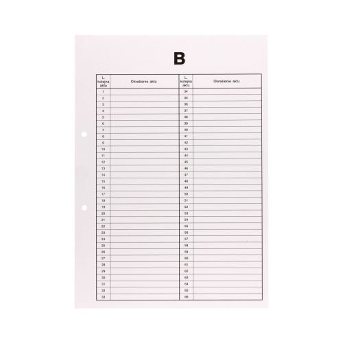 Druk B Biurfol TD-06