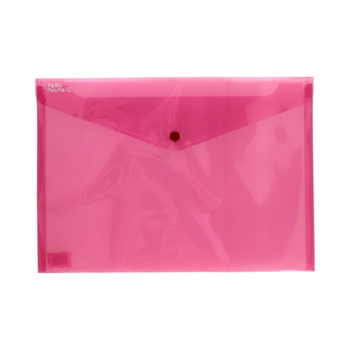 Teczka kopertowa A4/PP różowa Patio