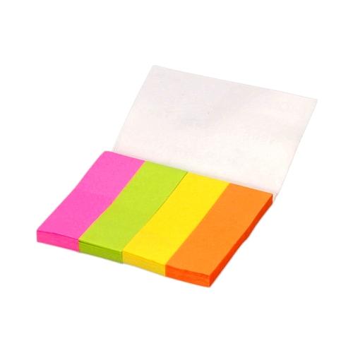 Zakładki indeksujące 15x50/50 4kol neon Eagle 659-4N