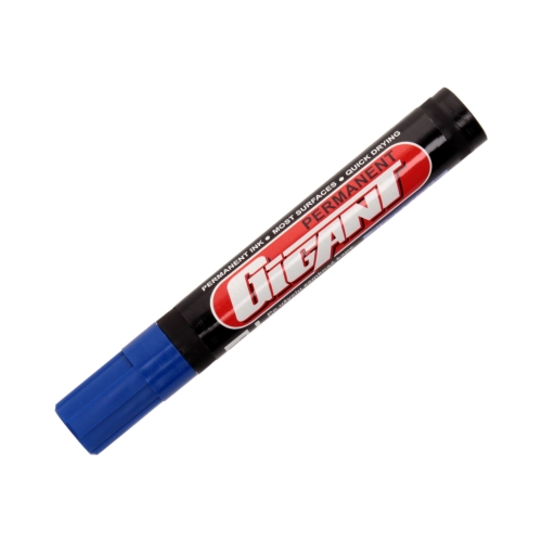 Marker permanentny 1.0-5.0mm niebieski ścięty Kamet Gigant