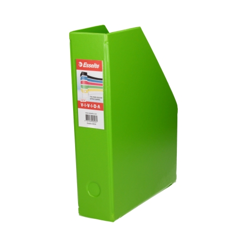 Pojemnik czasopisma 70mm zielony składany Esselte