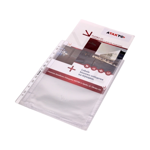 Koszulka krystaliczna A4 140mic na katalog