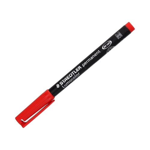 Foliopis 0.8mm czerwony Lumocolor M317