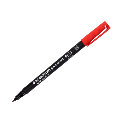 Foliopis 0.8mm czerwony Lumocolor M317