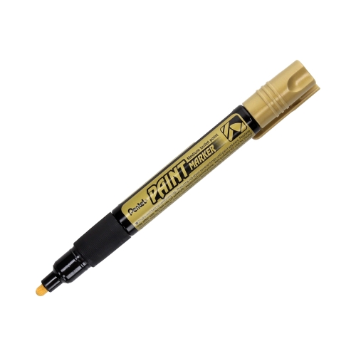 Marker olejowy 2.5mm złoty okrągły Pentel MMP20