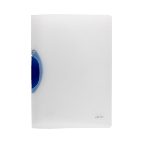 Skoroszyt klips A4 niebieski Leitz