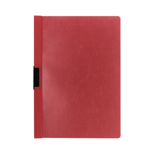 Skoroszyt zaciskowy A4/30k czerwony Duraclip