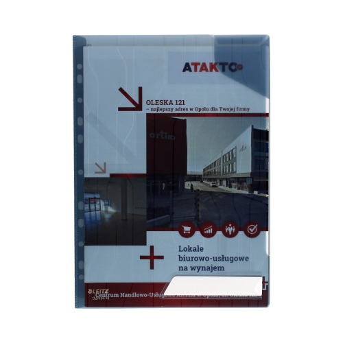 Folder A4/40 niebieski (5) Combifile