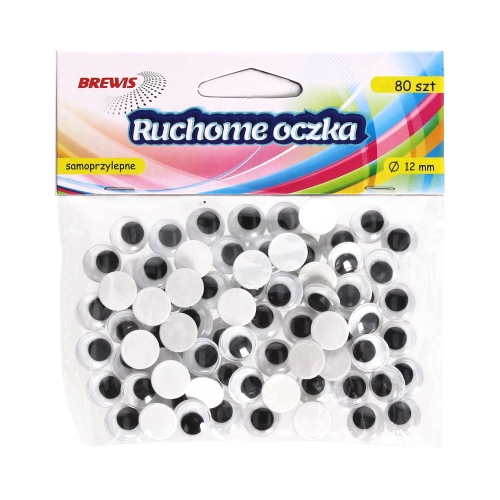 Oczka ruchome 12mm Brewis
