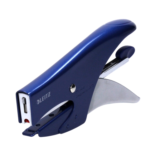 Zszywacz 15k nożycowy niebieski Leitz 5547