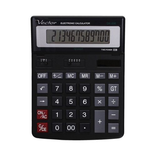 Kalkulator 12pozycyjny DK206 Vector