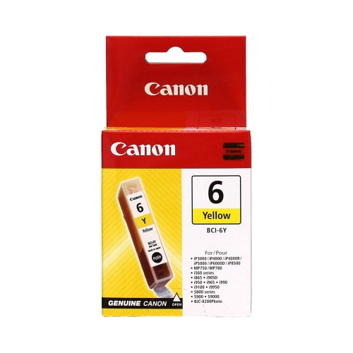 Tusz Canon BCI6Y yellow 280str OEM