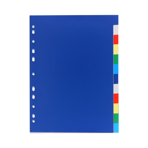 Przekładki PP A4 12k kolorowe Esselte