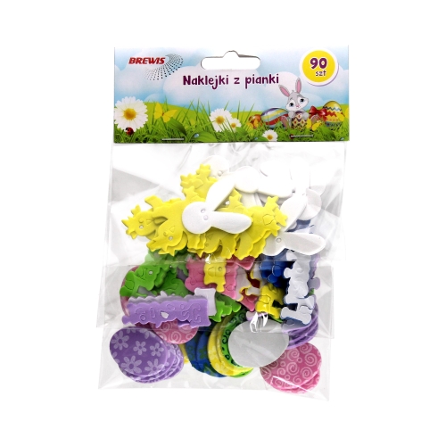 Nalepka ozdobna pianki mix PVE09 Brewis (90)