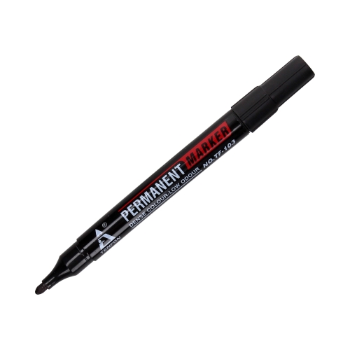 Marker permanentny 2.00mm czarny okrągły Grand GR-103R