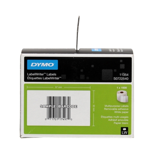 Etykiety uniwersalne 57X32 białe Dymo (1000)