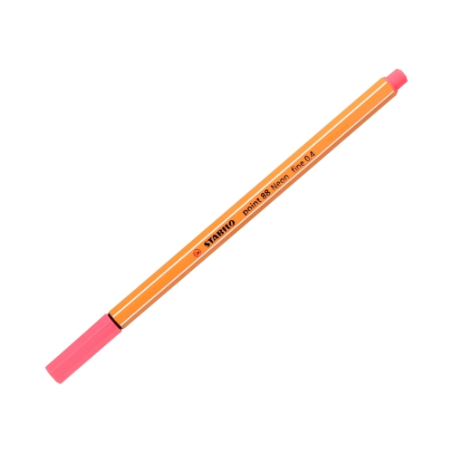 Cienkopis 0.4mm neon/czerwony Point 88/040