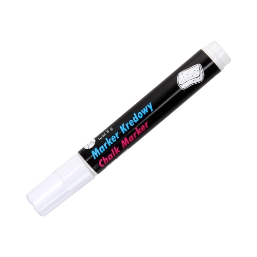 Marker kredowy 4.5mm biały Toma TO-292