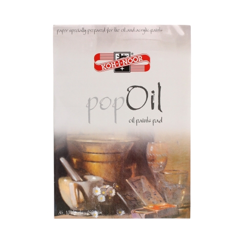Blok artystyczny A4/10 250G POP OIL KIN