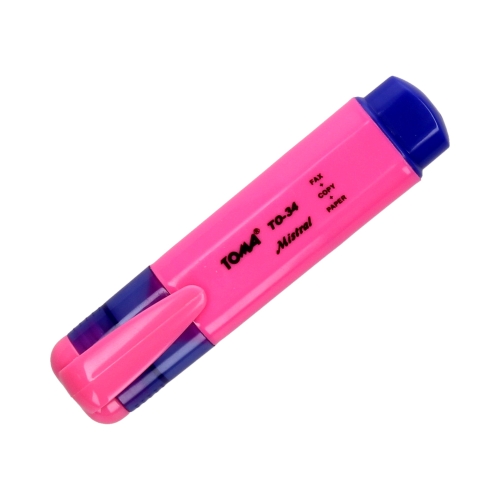 Zakreślacz różowy Mistral Toma TO-334