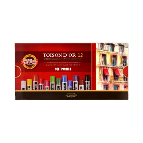 Pastele suche 12kol. miękkie Koh-I-Noor 8512N