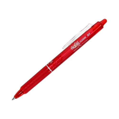 Pióro kulkowe automatyczne czerwone wymazywalne Frixion Clicker